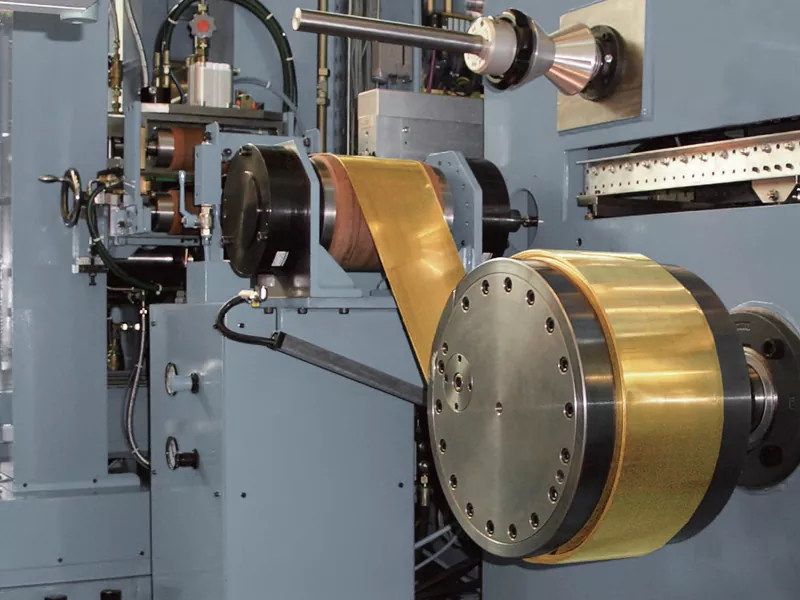 Molí de laminació en fred de tires d'aliatge de coure d'alta precisió